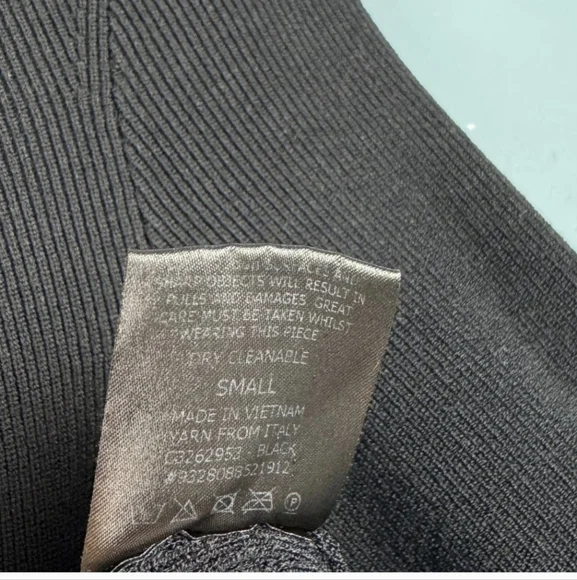 Scanlan Theodore Elegant Black Long Sleeve Top - Picture 4 of 5